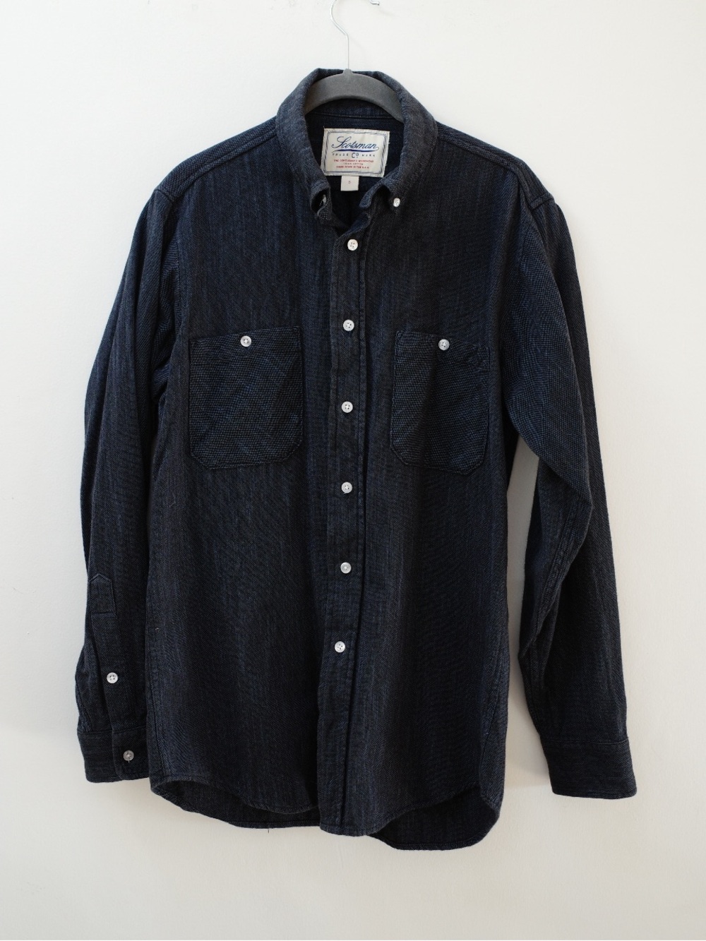 Scotsman Trading Co. Indigo Work Shirt
